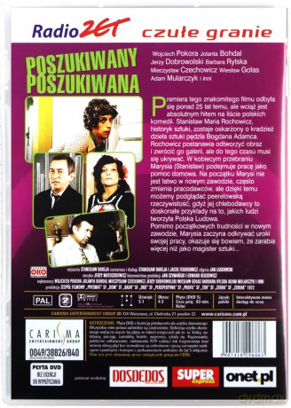 Poszukiwany, Poszukiwana [DVD]