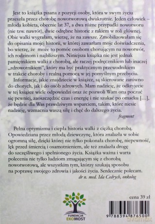 Przeżyć raka. Przewodnik dla chorych i ich rodzin - Justyna Sobolewska-Nol [KSIĄŻKA]