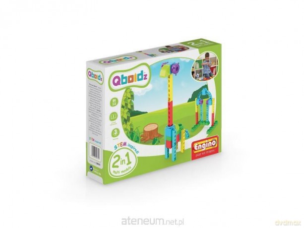 Qboidz 2 in 1 multimodels Żyrafa [KLOCKI]