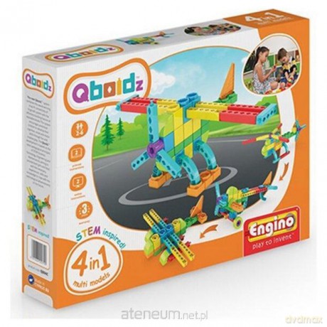 Qboidz 4 in 1 multimodels Samolot [KLOCKI]