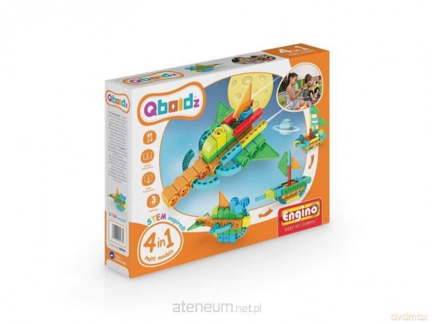 Qboidz 4 in 1 multimodels Statek Kosmiczny [KLOCKI]