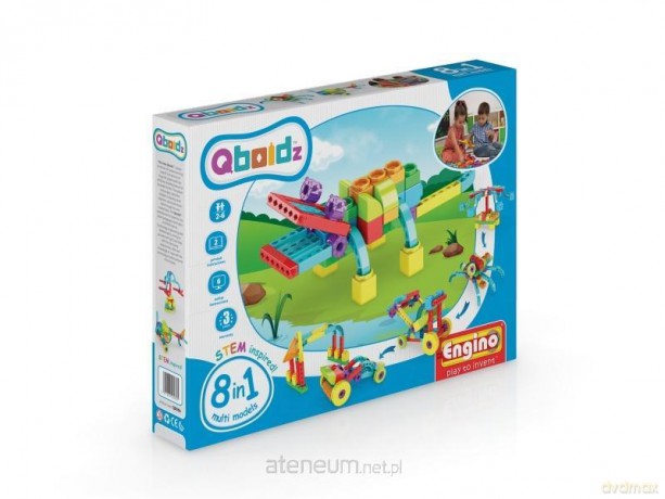 Qboidz 8 in 1 multimodels Aligator [KLOCKI]
