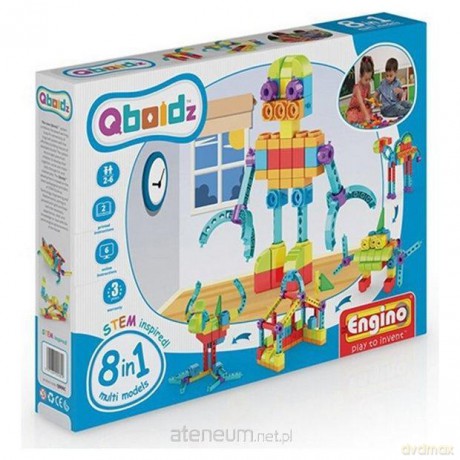 Qboidz 8 in 1 multimodels Robot [KLOCKI]