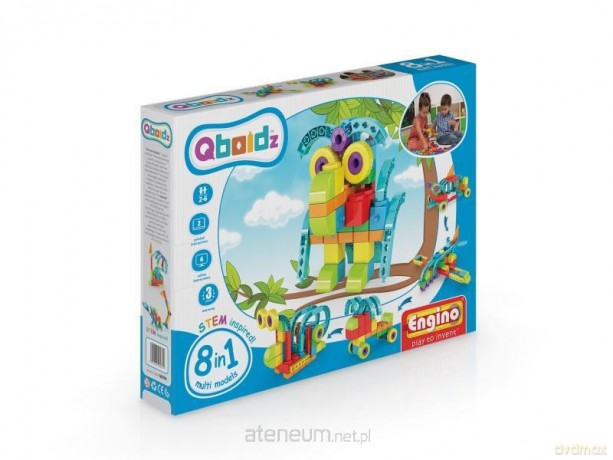 Qboidz 8 in 1 multimodels Sowa [KLOCKI]