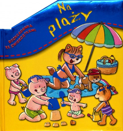 Rozkładanka ze zwierzątkami. Na plaży [KSIĄŻKA]