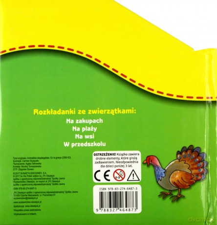 Rozkładanka ze zwierzątkami. Na wsi [KSIĄŻKA]