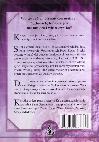 Rozmowy z Ukochanym Mistrzem. Księga 5 - Saint Germain [KSIĄŻKA]