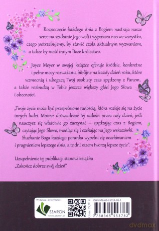 Rozpocznij dobrze swój dzień - Joyce Meyer [KSIĄŻKA]