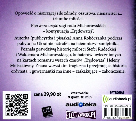 Saga rodu Michorowskich (Tom 1) Stefania - Anna Rohóczanka [AUDIOBOOK]