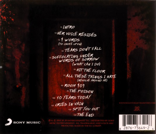 Bullet For My Valentine: The Poison ROW Version [CD]