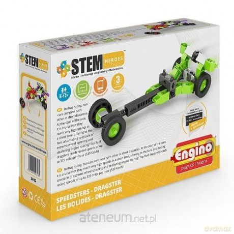 Seria pojazdy wyścigowe Dragster [KLOCKI]