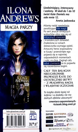 Seria z Kate Daniels (Tom 2) Magia parzy - Ilona Andrews [KSIĄŻKA]
