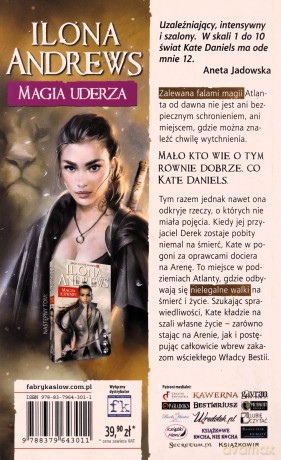 Seria z Kate Daniels (Tom 3) Magia uderza - Ilona Andrews [KSIĄŻKA]