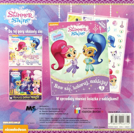 Shimmer i Shine (Tom 3) Magiczne zawody [KSIĄŻKA]