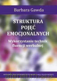 Struktura pojęć emocjonalnych - Barbara Gawda [KSIĄŻKA]