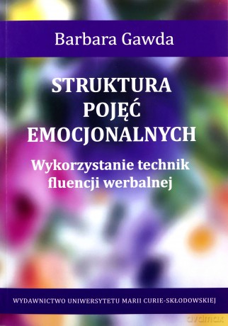 Struktura pojęć emocjonalnych - Barbara Gawda [KSIĄŻKA]