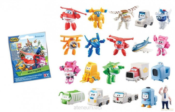 Super Wings Mini Figurka - różne rodzaje