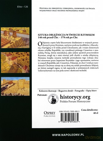 Sztuka oblężnicza w świecie rzymskim 146 rok - Duncan B. Campbell [KSIĄŻKA]
