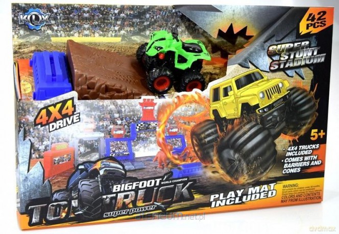 Tor wyścigowy z matą + Quad z napędem 4x4 42 el.