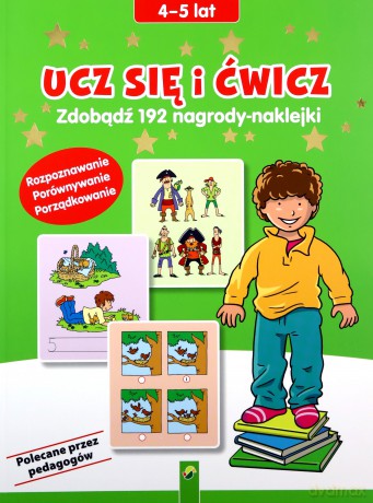 Ucz się i ćwicz, 4-5 lat [KSIĄŻKA]