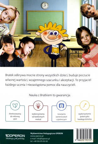 Uczymy się z Bratkiem 1 Nauka pisania liter cz. 1 [KSIĄŻKA]