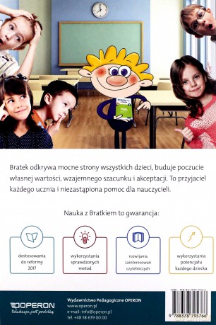 Uczymy się z Bratkiem 1 Nauka pisania liter cz. 2 [KSIĄŻKA]