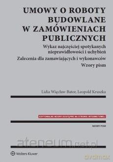 Umowy o roboty budowlane w zamówieniach [KSIĄŻKA]
