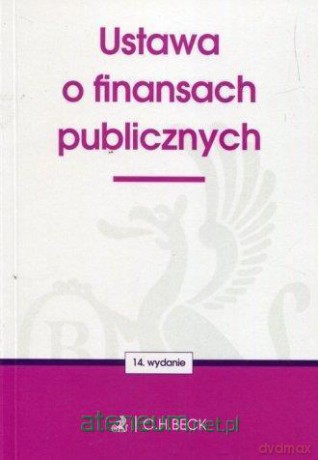 Ustawa o finansach publicznych [KSIĄŻKA]