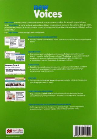 Voices New 4 podręcznik (wersja wieloletnia) [KSIĄŻKA]