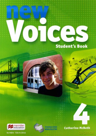 Voices New 4 podręcznik (wersja wieloletnia) [KSIĄŻKA]