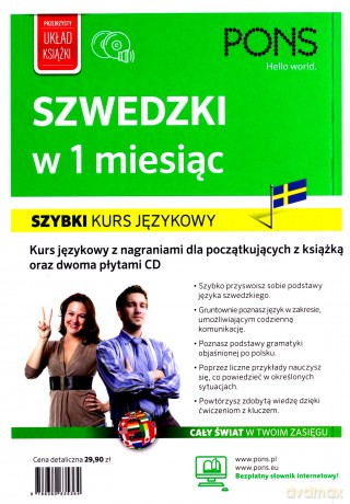 W 1 miesiąc - Szwedzki [KSIĄŻKA]