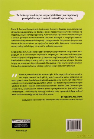 W pułapce niepokoju. Jak przechytrzyć własny - David A. Carbonell [KSIĄŻKA]