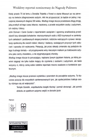 Według innego klucza. Opowieść o autyzmie [KSIĄŻKA]