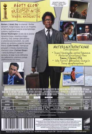 Roman J. Israel, Esq. [DVD]
