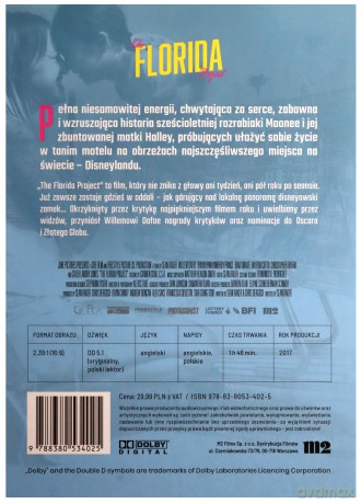 The Florida Project (booklet) [DVD]