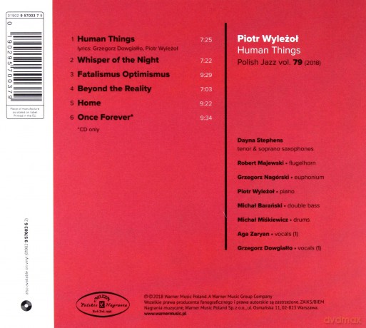 Piotr Wylezol: Human Things [CD]