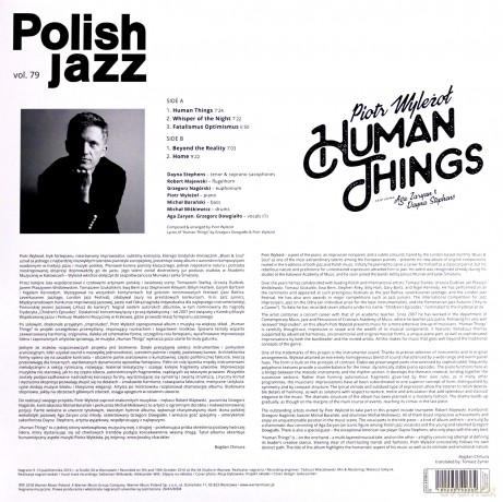 Piotr Wylezol: Human Things [Winyl]