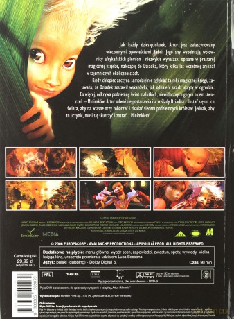 Artur i Minimki (booklet) [DVD]