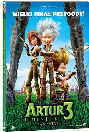 Artur i Minimki 3: Dwa Światy (booklet) [DVD]