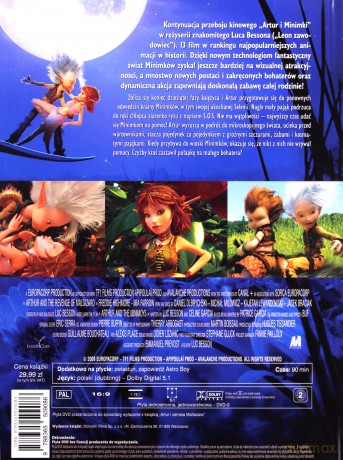 Artur i Zemsta Maltazara (booklet) [DVD]