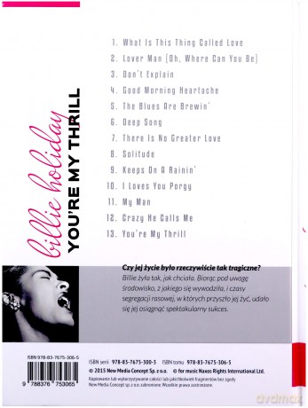 Billie Holiday (booklet) [DVD]