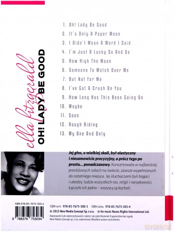 Ella Fitzgerald (booklet) [DVD]