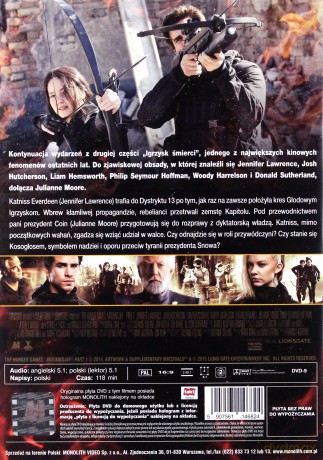 Igrzyska Śmierci: Kosogłos Cześć 1 [DVD]
