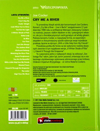 Ikony Muzyki (Tom 4) - Joe Cocker (booklet) [DVD]