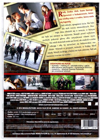 Kamienie na szaniec [DVD]