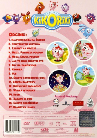Kikoriki - Najpiękniesza Na Świecie [DVD]