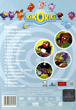 Kikoriki - Odyseja Kosmiczna [DVD]