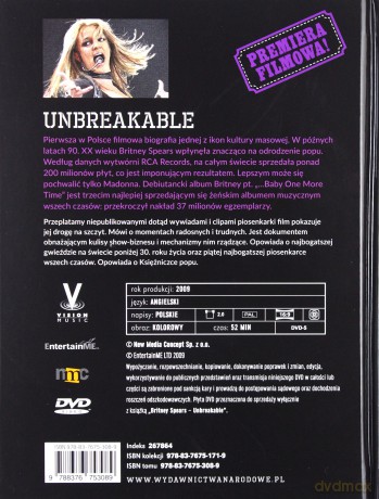 Legendy Muzyki - Britney Spears (booklet) [DVD]