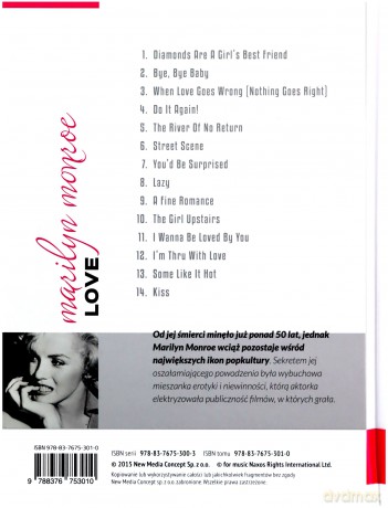 Marilyn Monroe (booklet) [DVD]