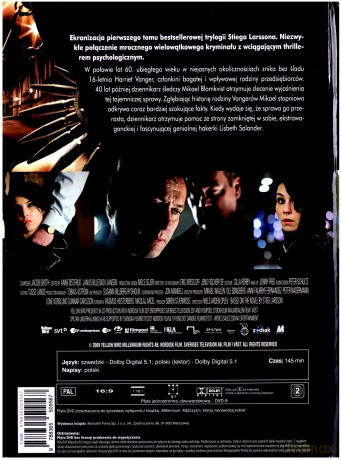 Millennium: Mężczyźni, którzy nienawidzą kobiet (booklet) [DVD]
